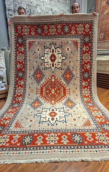 Ziegler Kazak, Handgemaakt - Nieuw - Vloerkleed - 294 cm -, Nieuw