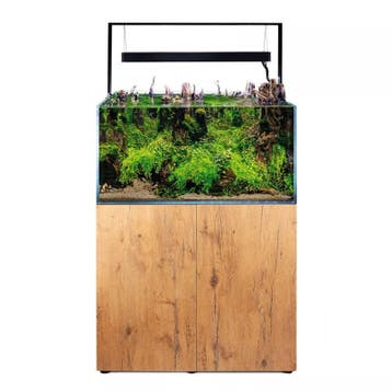 Osaka Ultrascape zwart 90x60x45cm aquarium + 4x LED verlicht, Ophalen of Verzenden, Nieuw, Leeg aquarium