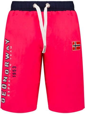 Geographical Norway Zwembroek Qoderato Fluo Pink, Verzenden
