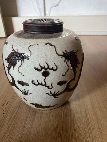 Gemberpot - Aardewerk - Grote gemberpot voorraad, Antiek en Kunst