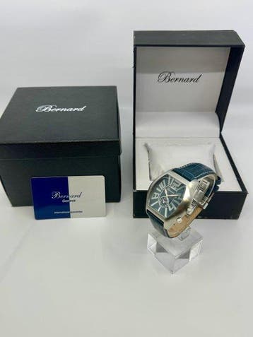 Bernard Genève - Tonneau Grande Date GMT - Fullset - Sans
