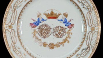 Chine de commande bord - Porselein - China - Qianlong, Antiek en Kunst