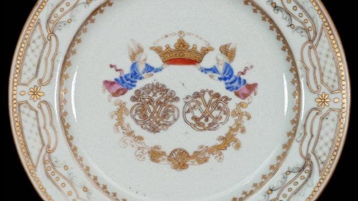 Chine de commande bord - Porselein - China - Qianlong, Antiek en Kunst, Antiek | Overige Antiek