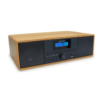 Mooov 477380 - Microketen HiFi Stereo 50W Muzieksysteem,..., Audio, Tv en Foto, Ophalen of Verzenden, Nieuw