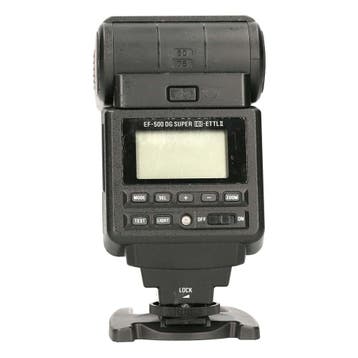 Sigma EF-500 DG Super ETTL-II Flitser (Canon) met garantie, Ophalen of Verzenden