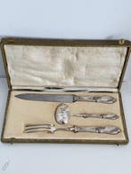 Serveergerei (3) - .950 zilver - 1900-1910 - Franse Minerve, Antiek en Kunst