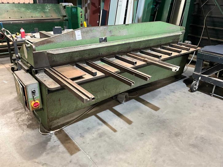 Online veiling - Reinhardt 82.25 Guillotineschaar, Articles professionnels, Machines & Construction | Travail du métal, Enlèvement