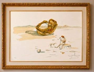 Salvador Dali (1904-1989) - Desert Watch, Suite Time