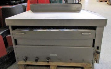 Pita Grill, Pita oven, Salamander met 6 branders 120cm, gas, Nieuw in verpakking
