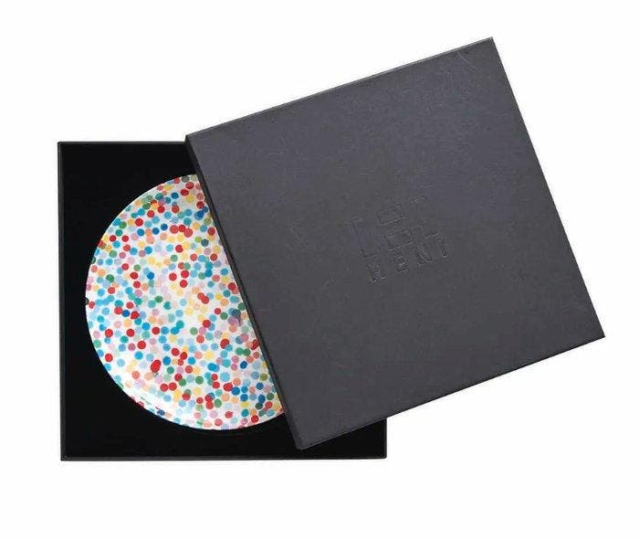 Damien Hirst (1965) - Heni · All Over Dot Plate, Antiek en Kunst, Kunst | Designobjecten