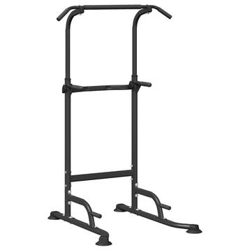 vidaXL Kracht Toren Dip Station Zwart 102 x 95 x 210 cm, Verzenden