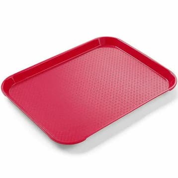 Dienblad | Polypropyleen | Rood | Stapelbaar |, Verzenden