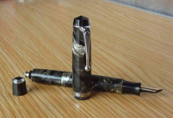 Parker - Challenger Standard Double-Jewel Grey Marbled NT, Nieuw