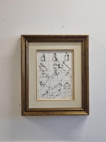 Nino Caffè (1908-1975) - Studio per Cardinali