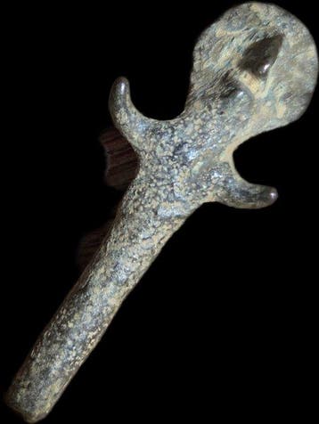 West-Aziatisch Kanaïtisch bronzen standbeeld van Baal, 1500