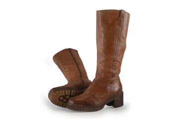 Nelson Laarzen in maat 39 Cognac, Kleding | Dames, Schoenen, Hoge laarzen, Overige kleuren, Verzenden, Zo goed als nieuw