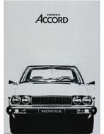 1976 HONDA ACCORD BROCHURE NEDERLANDS, Nieuw