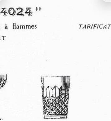 Baccarat - Carafe - cut No. 4024 - Cristal