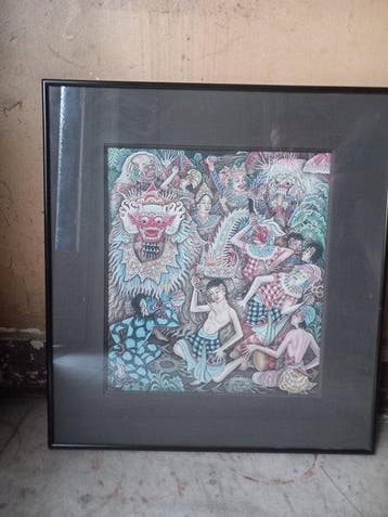 Ida Bagus Putera, Tebesaya, Ubud, Bali, traditionele