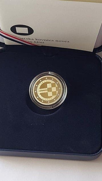 Kroatië. 2 Euro 2023/2025 Introduction of the Euro + King