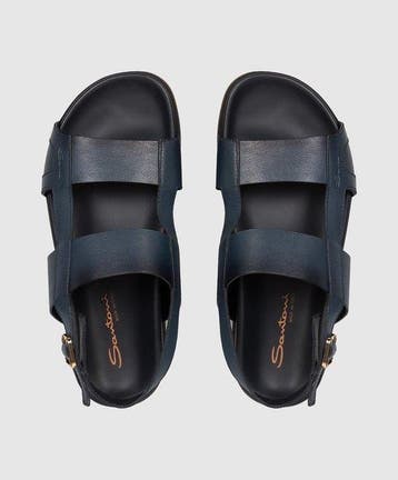 Santoni - Sandalen - Maat: EU 45 - Nieuw in doos, Nieuw