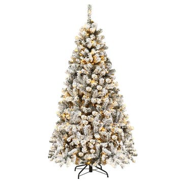 2dekans | Coast Besneeuwde Kunstkerstboom Wit – 90 x 180 cm, Diversen, Ophalen of Verzenden, Nieuw