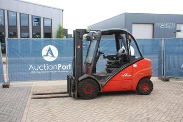 Veiling: Heftruck Linde H35D Diesel 4.6m 3500kg 2005, Ophalen