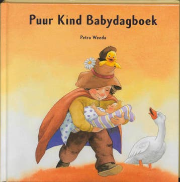 Puur kind babydagboek 9789075885040 P. Weeda, Boeken, Verzenden, Zo goed als nieuw, P. Weeda