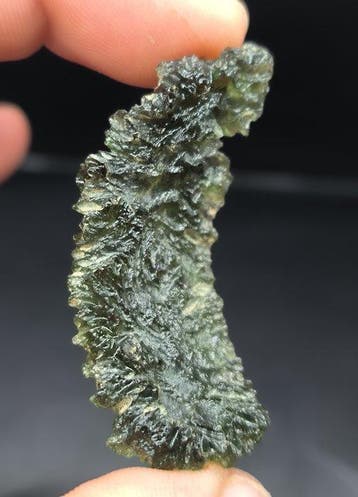 Moldaviet uit Nesm, Zuid-Bohemen - Hoogte: 51 mm -, Verzamelen, Mineralen en Fossielen