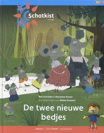 De twee nieuwe bedjes / Schatkist / Anker Familie, Verzenden, Zo goed als nieuw, Marianne Busser