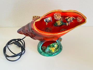 Vallauris - Tafellamp - Keramiek, Antiek en Kunst
