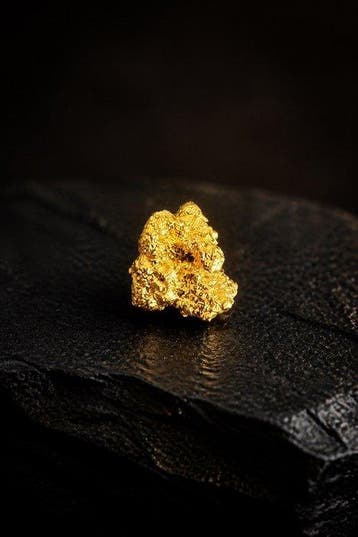 Goud Goud nugget - Hoogte: 9.15 mm - Breedte: 8.1 mm- 1.79 g