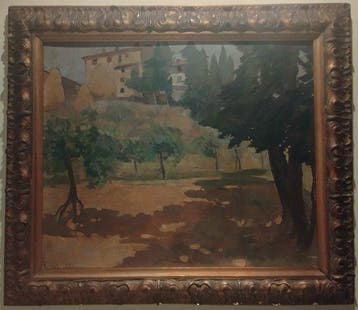 Europese school (XX) - Paesaggio, Antiek en Kunst