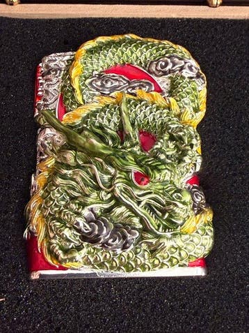 Zippo - Armor Dragón Edición Limitada No.132 – Dragón 3D +, Nieuw