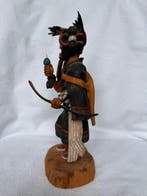 Hopi Kachina - Ronald Honanie - Krijgervrouw (He-e-e) - Hopi, Antiek en Kunst