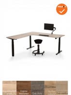 Mauforce zit-sta hoekbureau - maat en blad kleur zelf samen, Werkplek, Ophalen of Verzenden, Nieuw zonder verpakking, Bureau