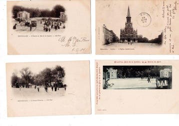 België - Uitzonderlijke collectie van ongeveer 289 oude, Verzamelen, Gelopen