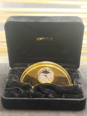 Horloge de bureau - kienzle - Acier - 1980-1990