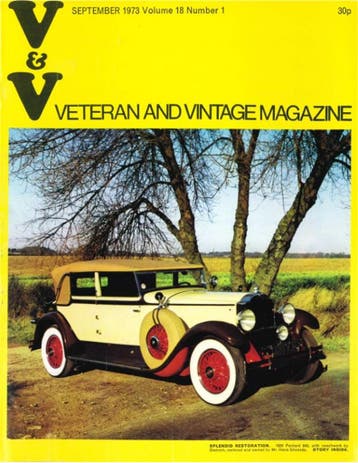 1973 VETERAN AND VINTAGE MAGAZINE 1 ENGELS, Ophalen of Verzenden, Nieuw