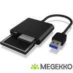 ICY BOX Kaartlezer USB 3.0 Zwart, Verzenden, Nieuw