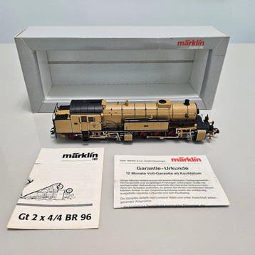 Märklin H0 - 37961 - Stoomlocomotief (1) - Gt 2x4/4 -, Hobby en Vrije tijd, Nieuw