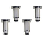 Kit van 4 regelbare poten in RVS voor kasten, Verzenden, Nieuw in verpakking, Koelen en Vriezen