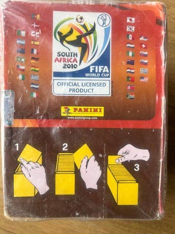 2010 Panini World Cup Stickers Originele verpakking, Sealed