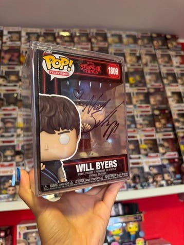 Funko - Funko Pop - Will Byers autografato Stranger Things, Antiquités & Art
