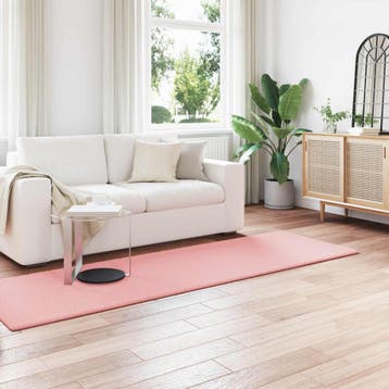 vidaXL Antislip vloerkleed van imitatie konijnenbont OLITE, Verzenden, Nieuw