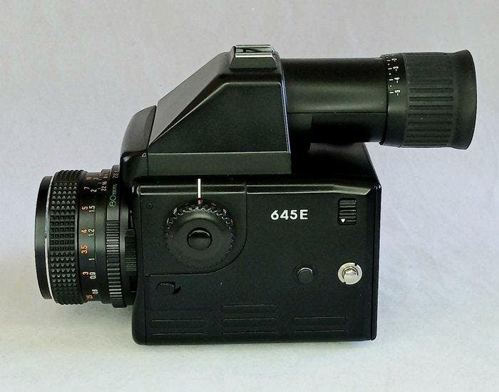 Mamiya 645E + Mamiya-Sekor C 1:2.8 F80mm 120 / medium, TV, Hi-fi & Vidéo, Appareils photo analogiques