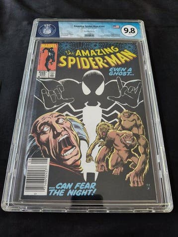 Amazing Spider-Man #255 Newsstand Edition , #262 - EGC 9.8 -