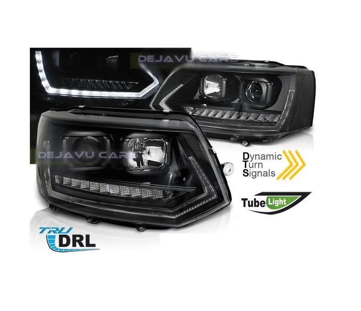 Xenon Look Dynamische LED Koplampen voor Volkswagen Transpor, Auto diversen, Tuning en Styling, Ophalen of Verzenden