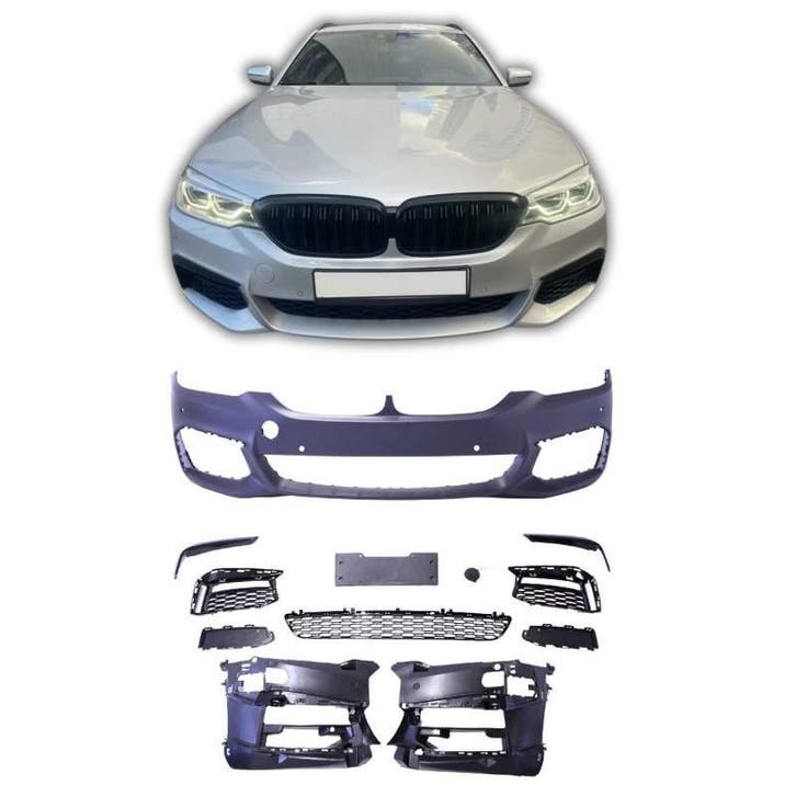 Voorbumper voor bmw 5 serie g30 g31 m-tech look, Autos : Pièces & Accessoires, Carrosserie & Tôlerie