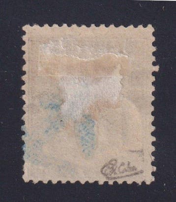 France 1884 - Timbre taxe classique, N° 25 oblitéré triangle